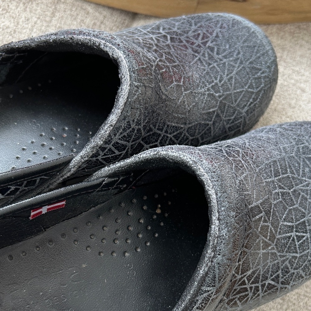 Sanita Danish Clogs – Women’s EU 36 (US 5.5–6) – Black –Made in Denmark leather - Picture 5 of 10
